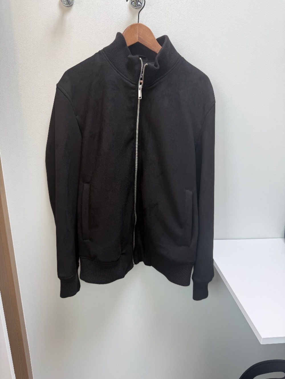 Zara faux suede jacket